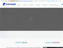 Tablet Screenshot of envirostart.com